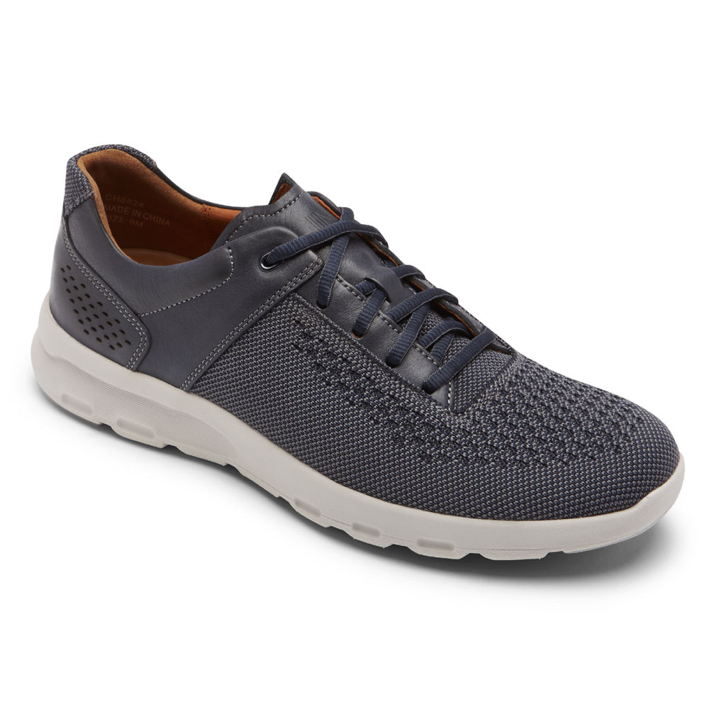 Rockport Joggesko Herre Blå - Pulsetech Plain Toe - LFGN87495